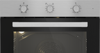 60cm Slimline Eye-Level Fan Assisted Oven Inox Imitate - The Gas Boys