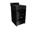 50cm 3 Plate Compact Electric Stove Black Plug FC - The Gas Boys