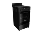 50cm 3 Plate Compact Electric Stove Black Plug FC - The Gas Boys
