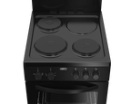 50cm 3 Plate Compact Electric Stove Black Plug FC - The Gas Boys