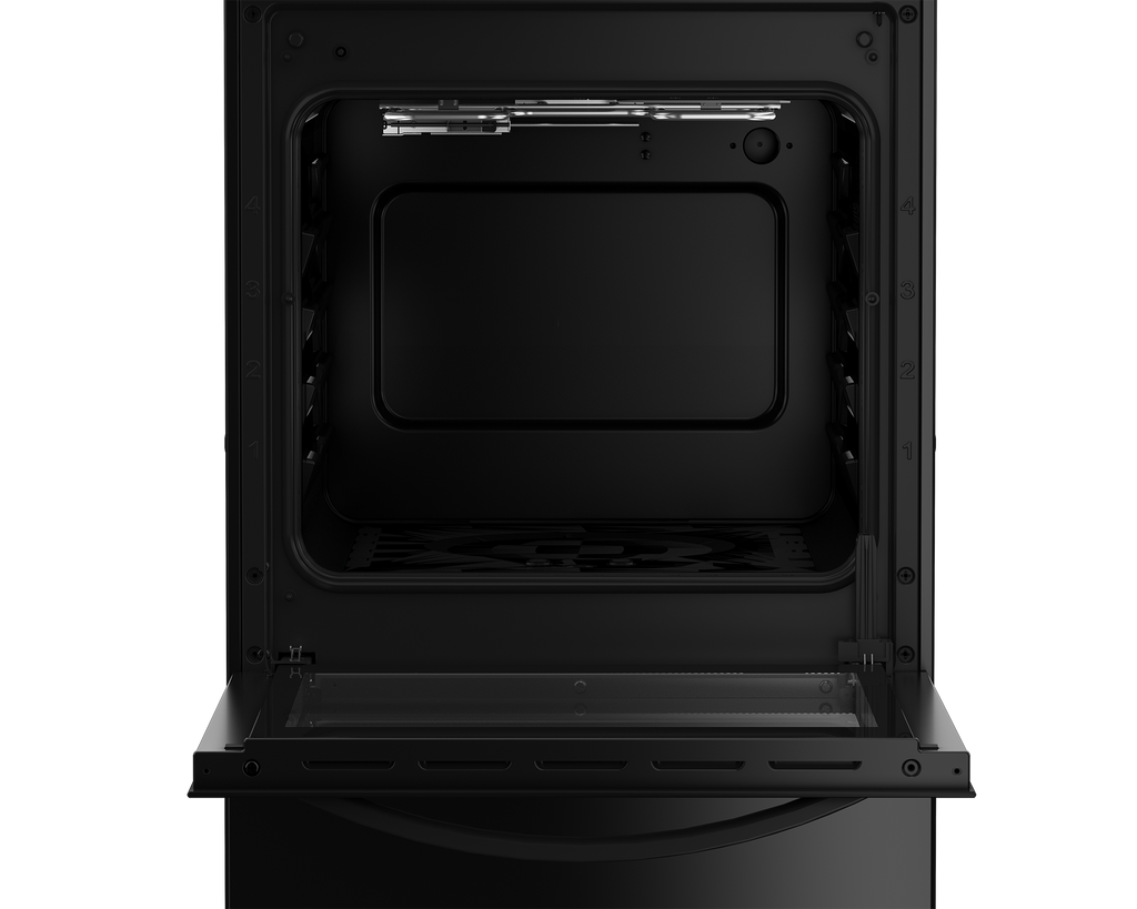 50cm 3 Plate Compact Electric Stove Black Plug FC - The Gas Boys