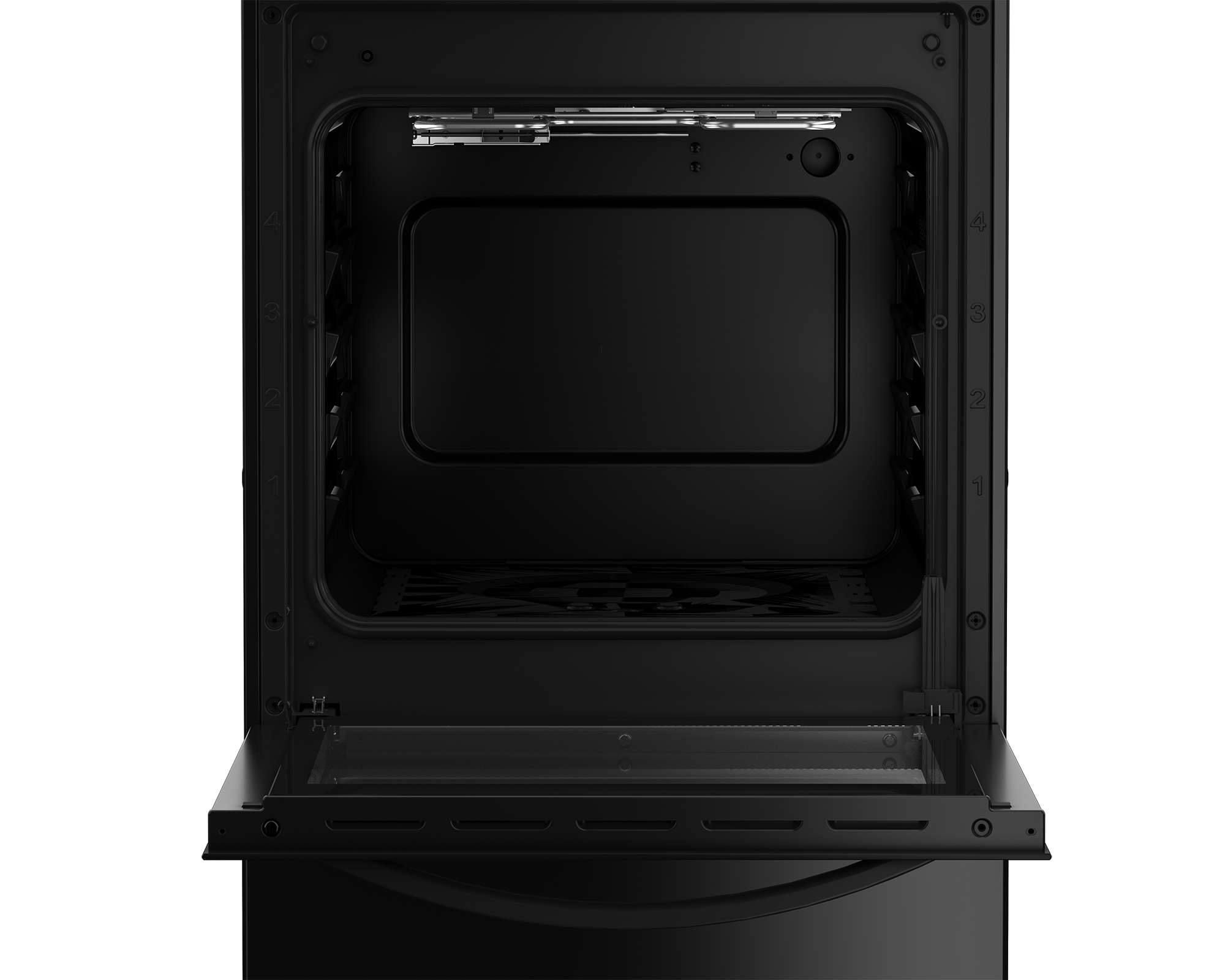 50cm 3 Plate Compact Electric Stove Black Plug FC - The Gas Boys