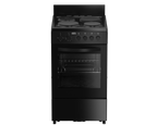 50cm 4 Plate Compact Electric Stove Black FC - The Gas Boys