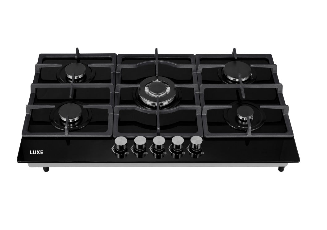 LUXE BL90 90 cm Gas On Glass Built In Hob - The Gas Boys