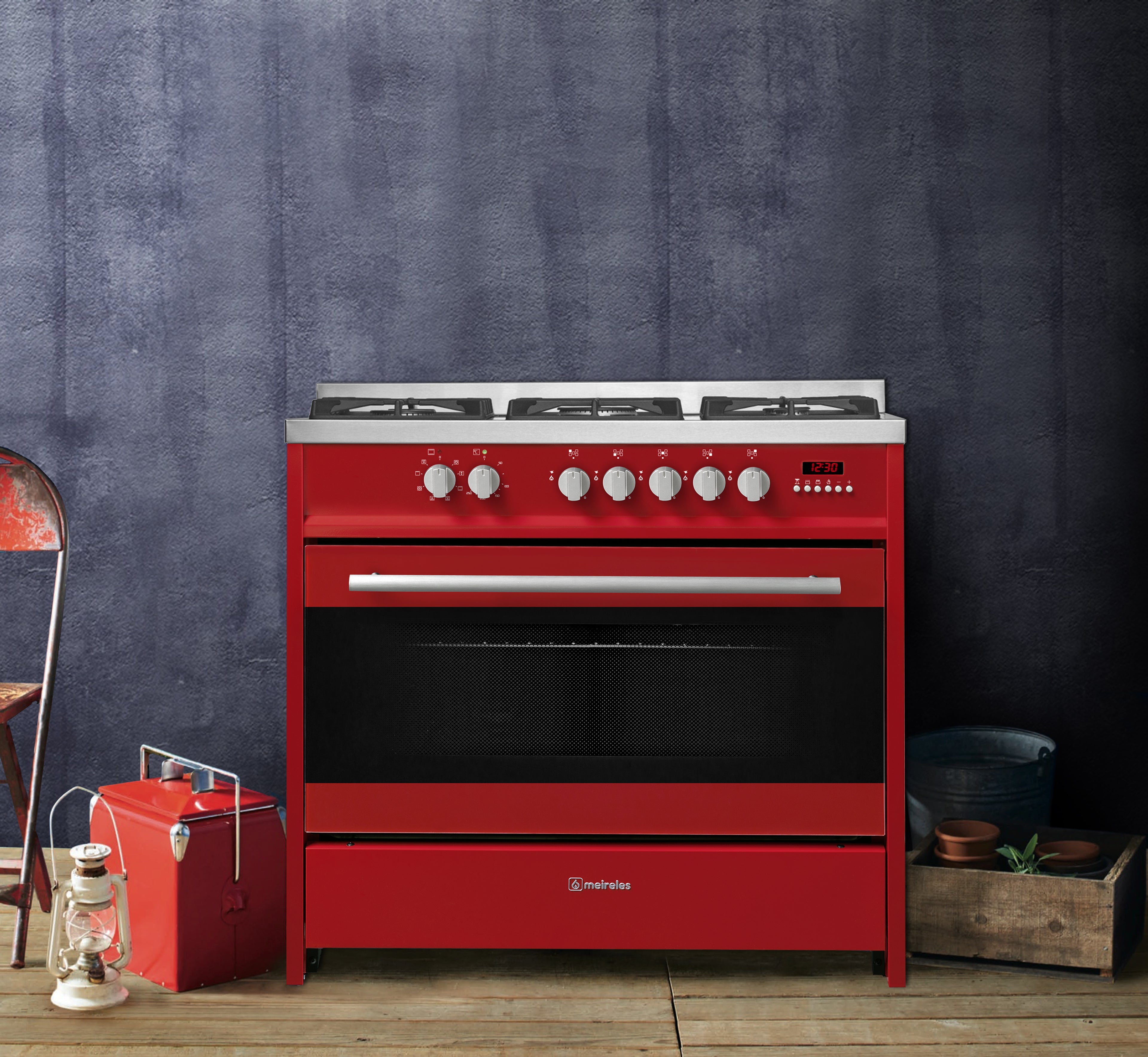 Meireles 90 cm Freestanding Gas/ Electric stove - The Gas Boys