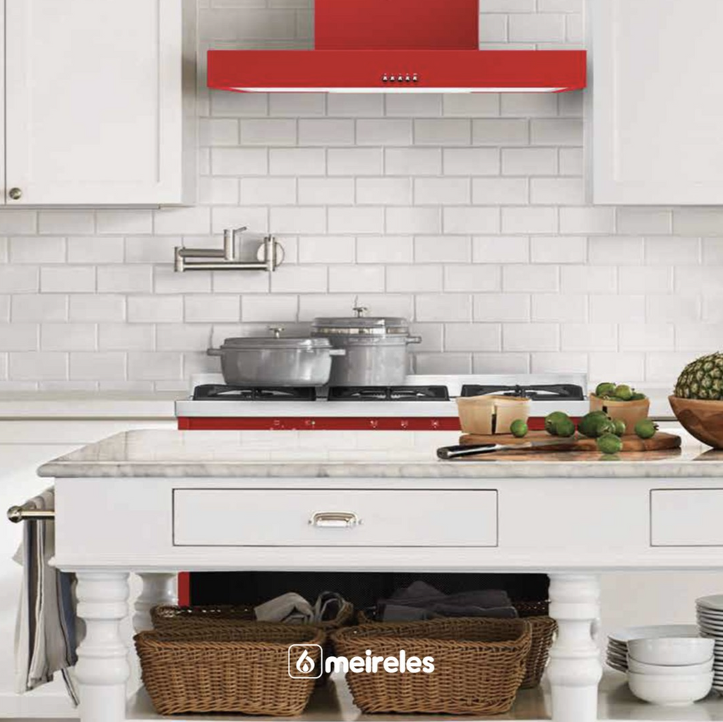 Meireles 90 cm Wall Mounted Cooker Hood - The Gas Boys
