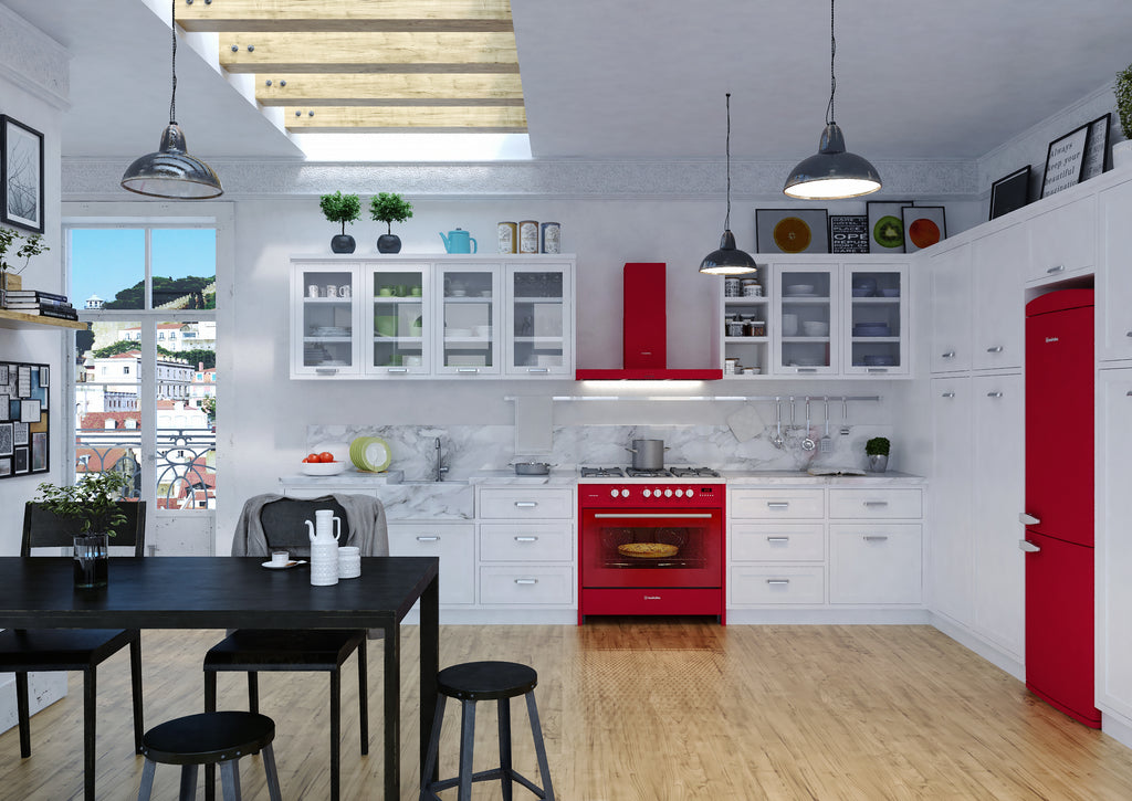 Meireles Retro Freestanding Fridge - The Gas Boys