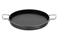40 cm paella pan from The Gas Boys, featuring a durable stainless steel surface perfect for authentic cooking.