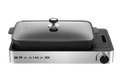 My Store portable frying pan with a black handle and cooking surface, designed for outdoor use and LPGSA approved.