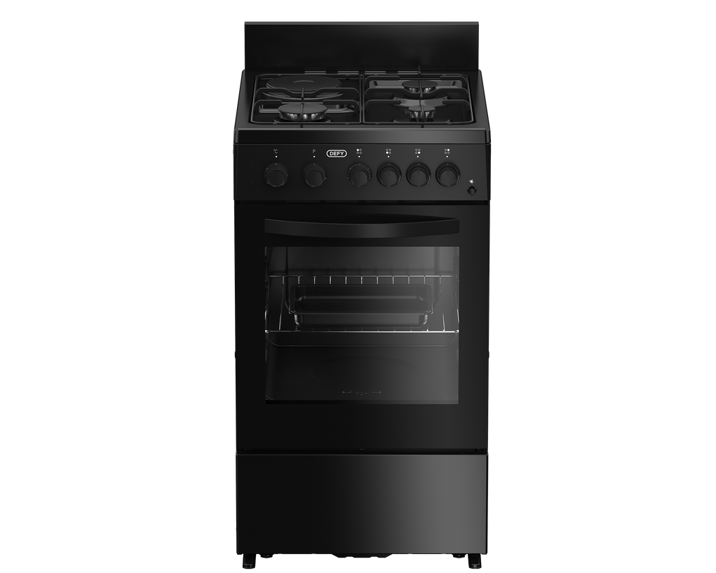 50cm Gas Electric Stove Black FC - The Gas Boys