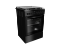 60cm Gas Electric Freestanding Stove Black FC - The Gas Boys