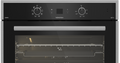 70cm Gemini Single Oven ThermoFan+ & AirFire Black - The Gas Boys