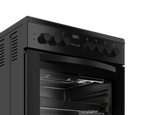 60cm Electric Freestanding Stove Black FC - The Gas Boys