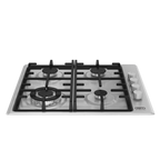 60cm Slimline Gas Hob with Wok Stainless Steel - The Gas Boys