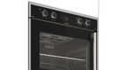70cm Gemini Double Oven ThermoFan+ & AirFire Black - The Gas Boys