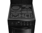 50cm Gas Electric Stove Black FC - The Gas Boys