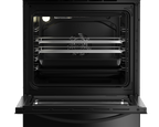 60cm Gas Electric Freestanding Stove Thermofan+ Black - The Gas Boys
