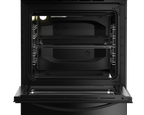 60cm Gas Electric Freestanding Stove Black FC - The Gas Boys