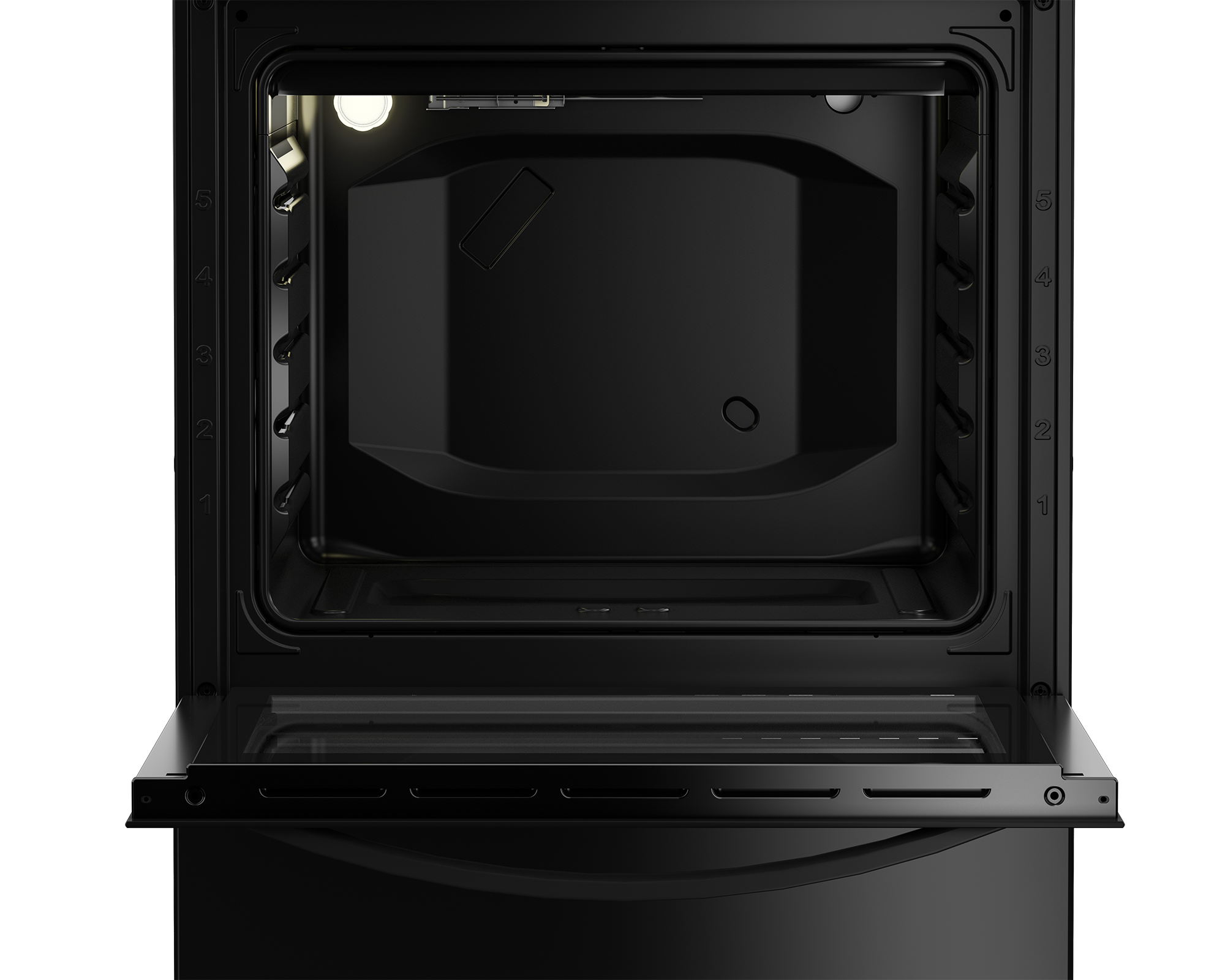 60cm Electric Freestanding Stove Black FC - The Gas Boys