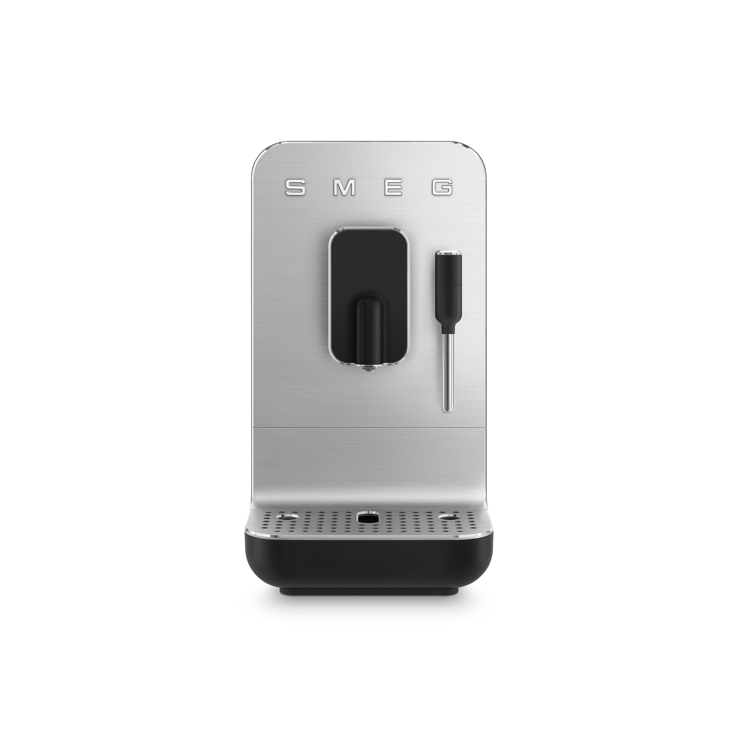 Smeg Bean-to-Cup Espresso Machine by The Gas Boys with sleek black finish and integrated coffee brewing features.