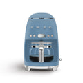 Matt Edition Smeg Filter Coffee Machine by The Gas Boys with sleek black finish and modern design for fresh brewed coffee.
