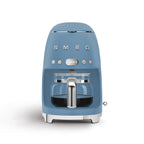 Matt Edition Smeg Filter Coffee Machine by The Gas Boys with sleek black finish and modern design for fresh brewed coffee.