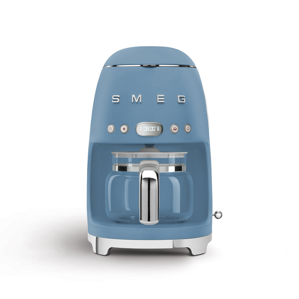 The Gas Boys Matt Edition Filter Coffee Machine in sleek black with a modern design and digital control panel.