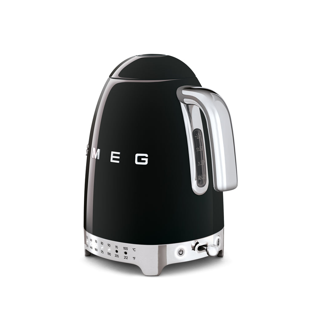 KLF04 - 50's Style Ice White Retro Variable Temperature Kettle - The Gas Boys