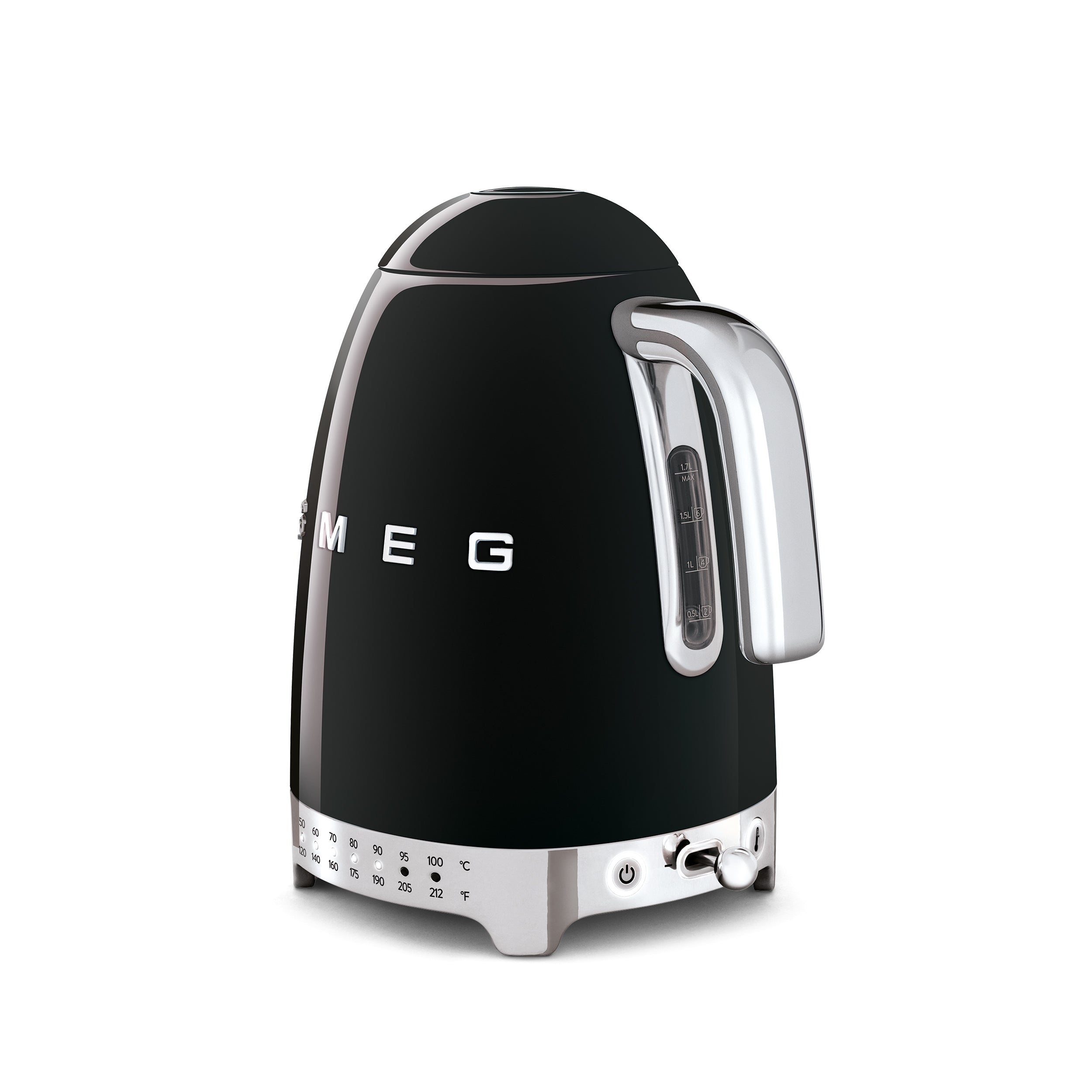 KLF04 - 50's Style Ice White Retro Variable Temperature Kettle - The Gas Boys