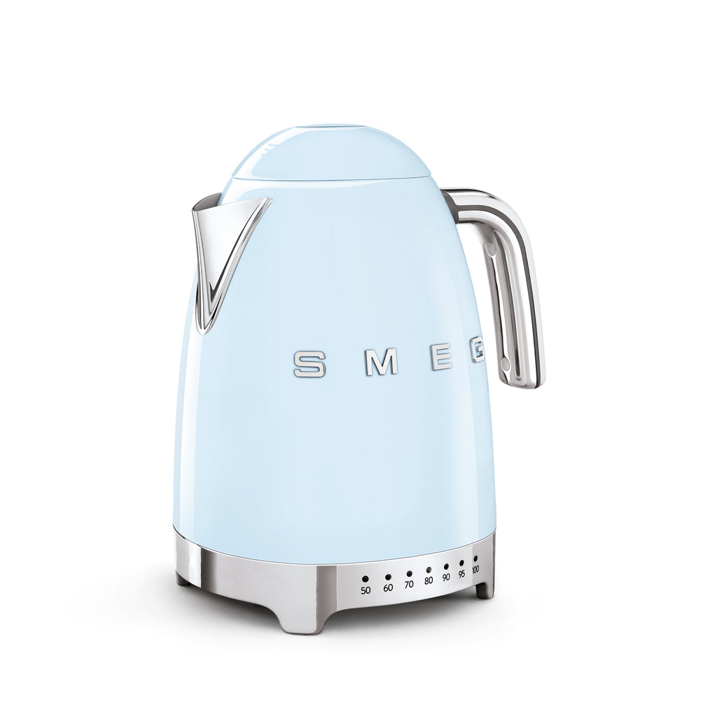 KLF04 - 50's Style Ice White Retro Variable Temperature Kettle - The Gas Boys