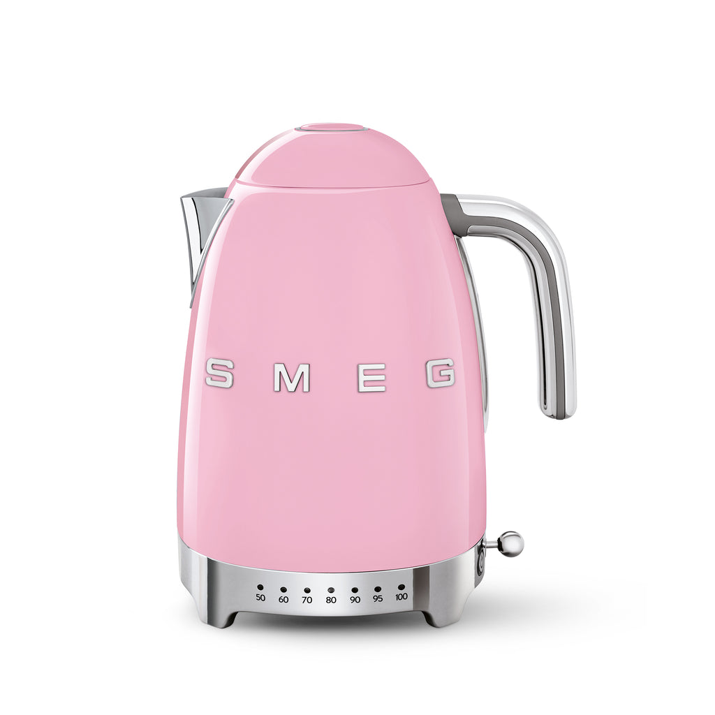 KLF04 - 50's Style Ice White Retro Variable Temperature Kettle - The Gas Boys