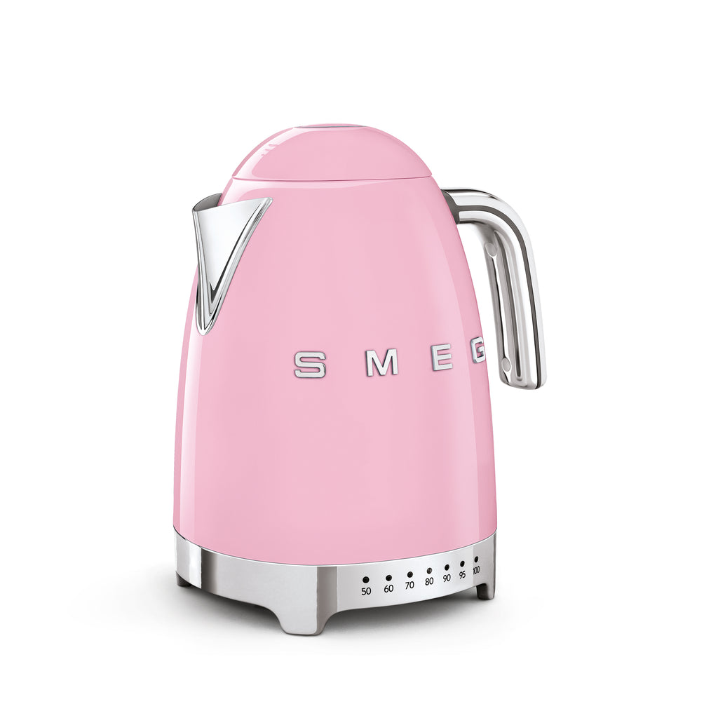 KLF04 - 50's Style Ice White Retro Variable Temperature Kettle - The Gas Boys