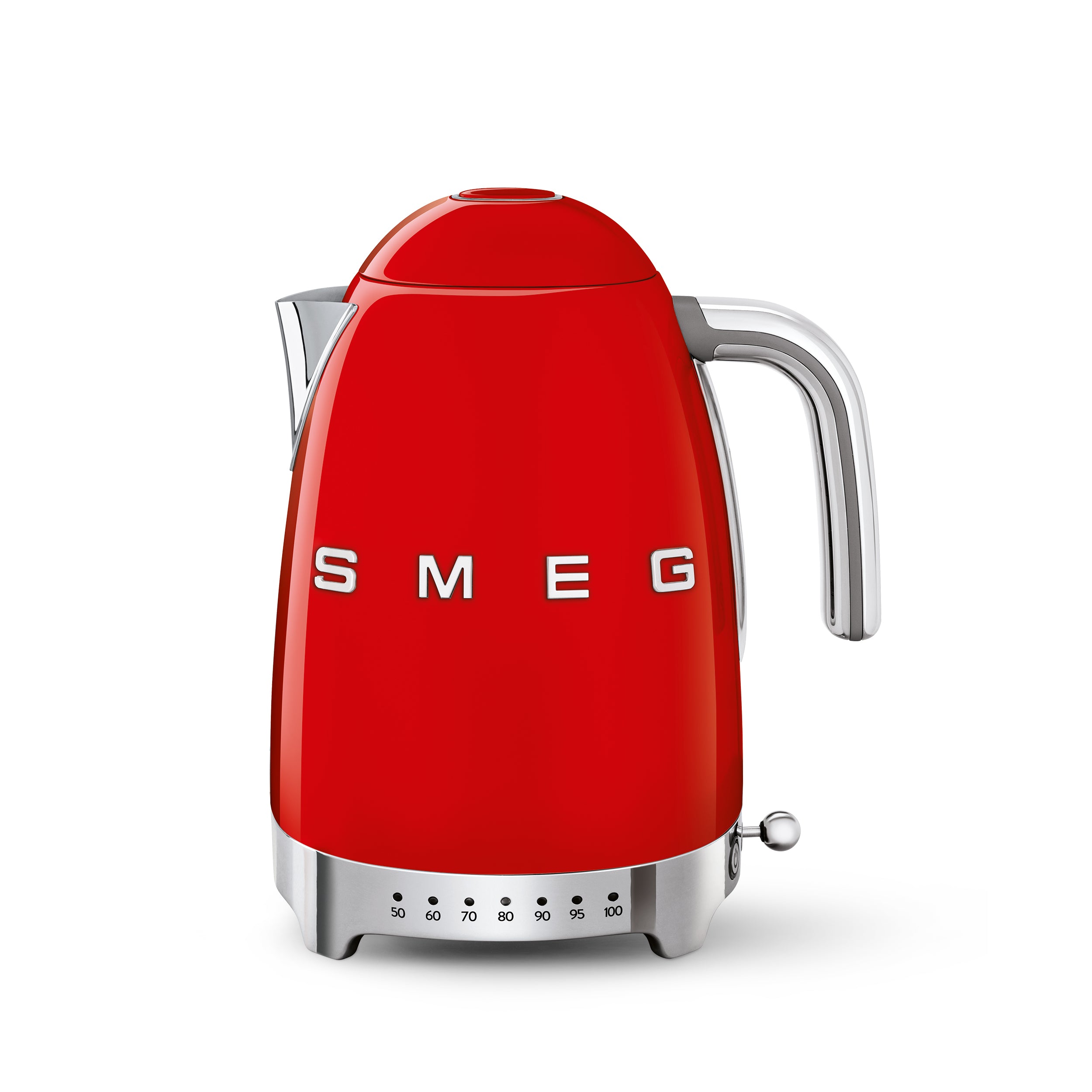 KLF04 - 50's Style Ice White Retro Variable Temperature Kettle - The Gas Boys