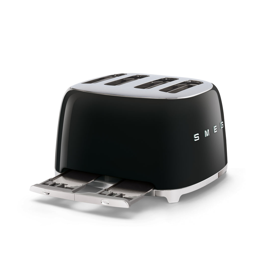 Smeg- 50's Style Retro 4 Slice Square Toaster - The Gas Boys