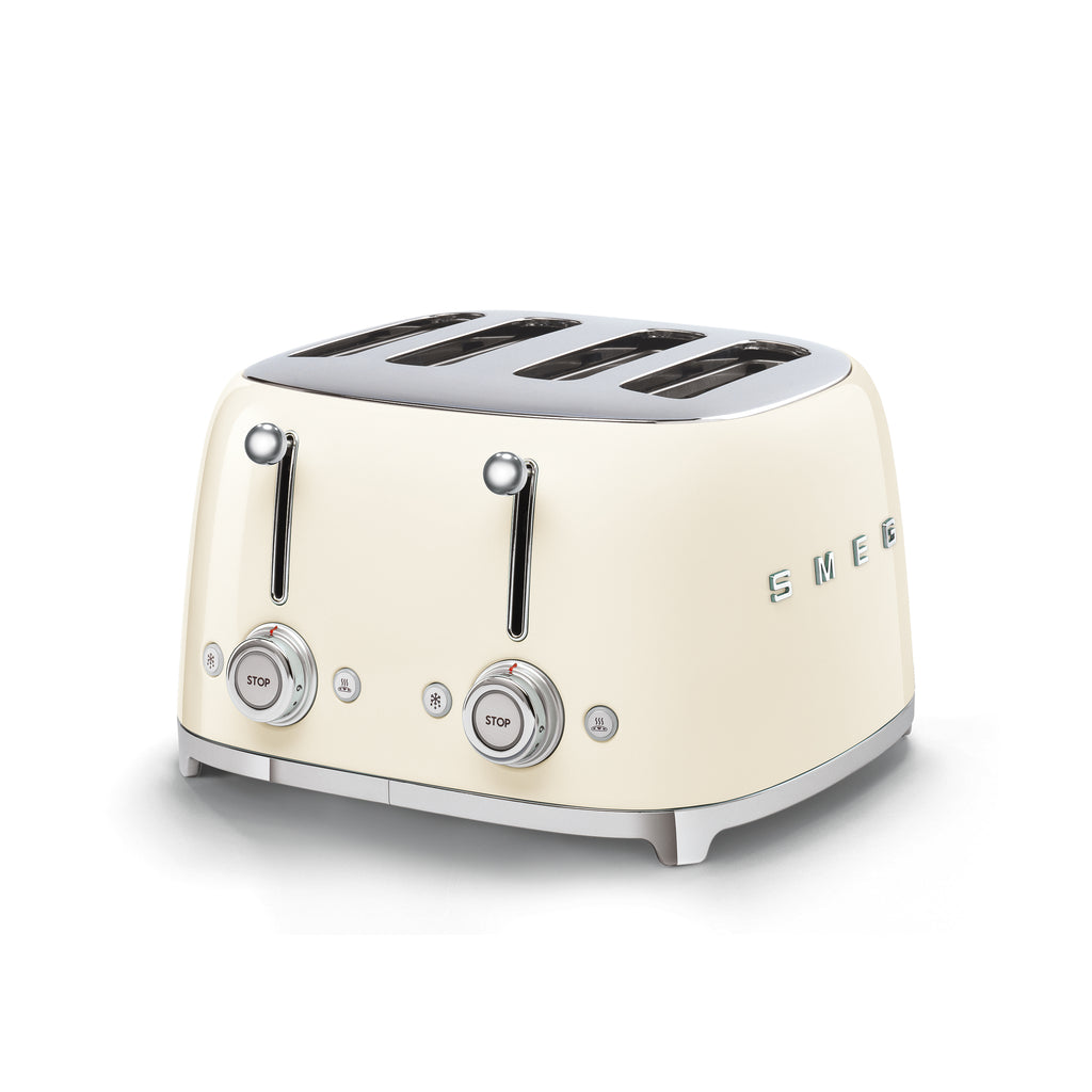 Smeg- 50's Style Retro 4 Slice Square Toaster - The Gas Boys