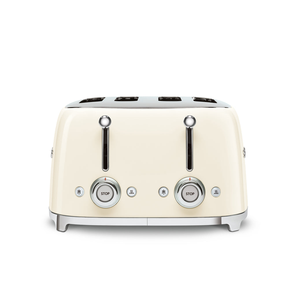 Smeg- 50's Style Retro 4 Slice Square Toaster - The Gas Boys