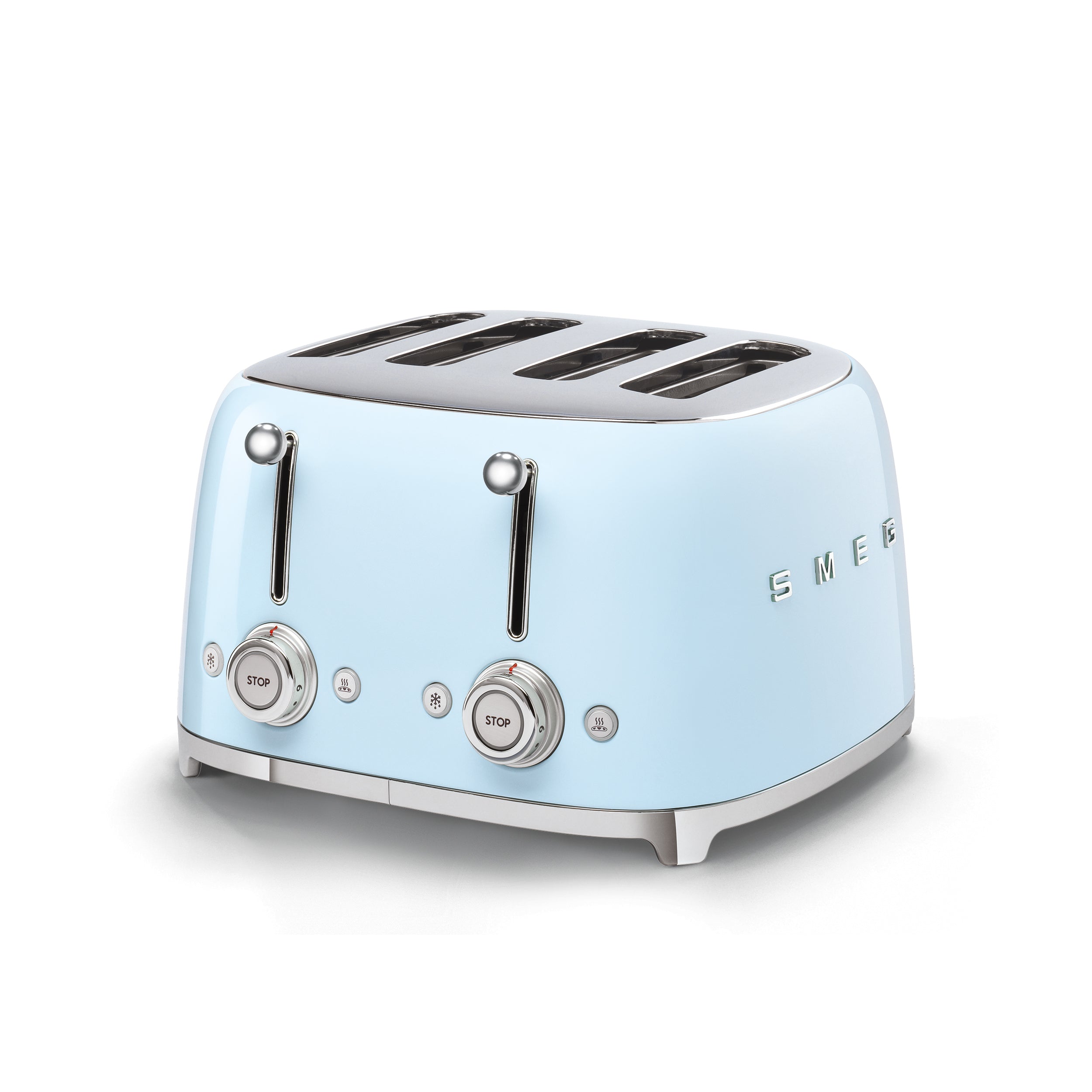 Smeg- 50's Style Retro 4 Slice Square Toaster - The Gas Boys