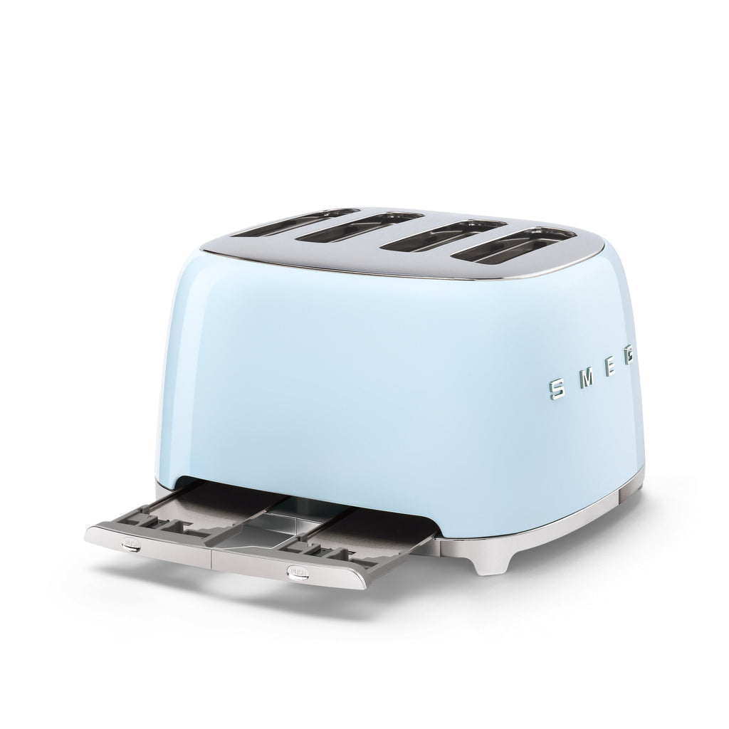 Smeg- 50's Style Retro 4 Slice Square Toaster - The Gas Boys