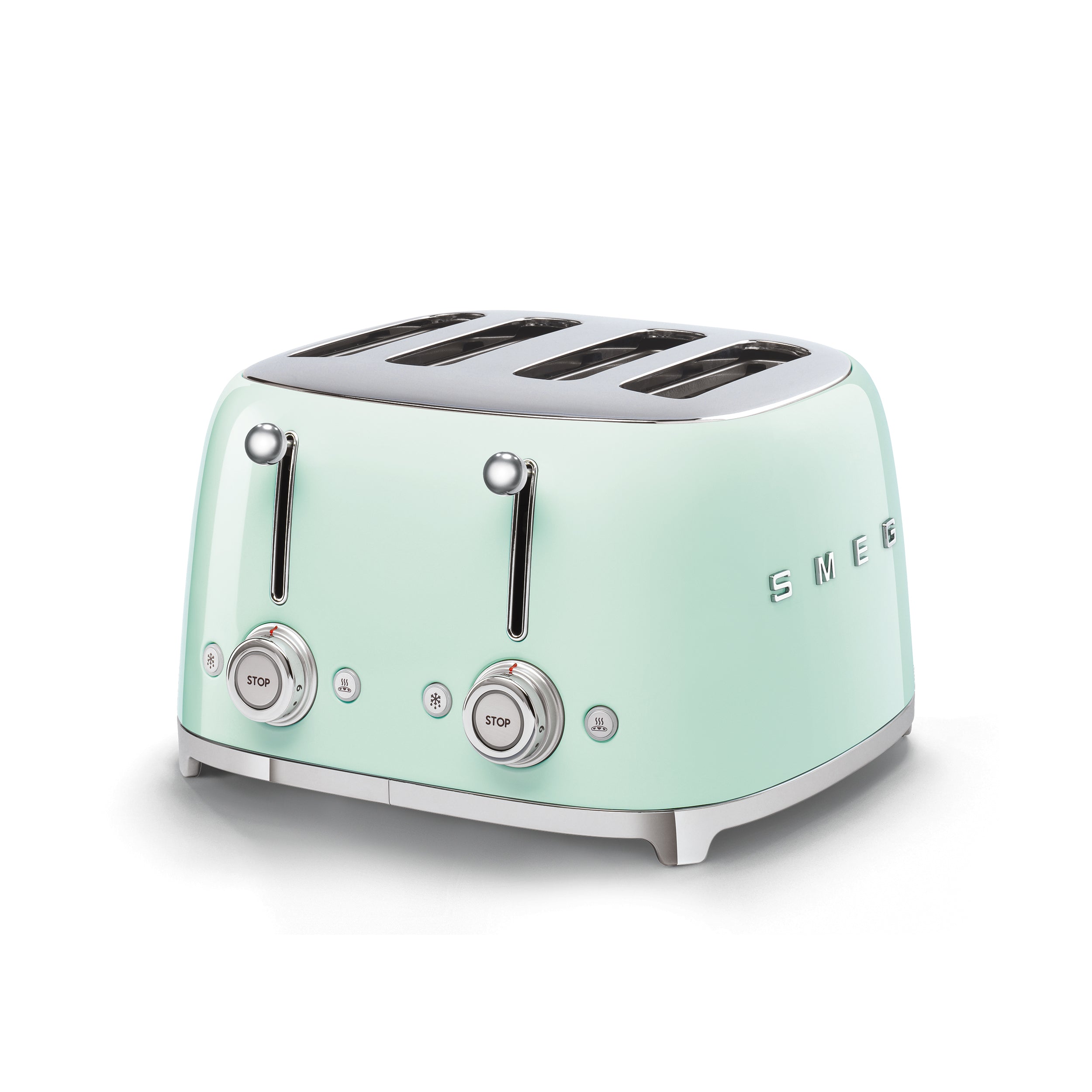 Smeg- 50's Style Retro 4 Slice Square Toaster - The Gas Boys
