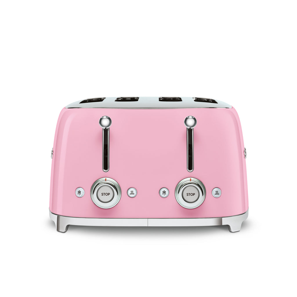 Smeg- 50's Style Retro 4 Slice Square Toaster - The Gas Boys