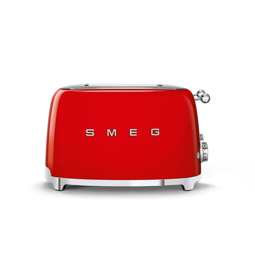 Smeg- 50's Style Retro 4 Slice Square Toaster - The Gas Boys