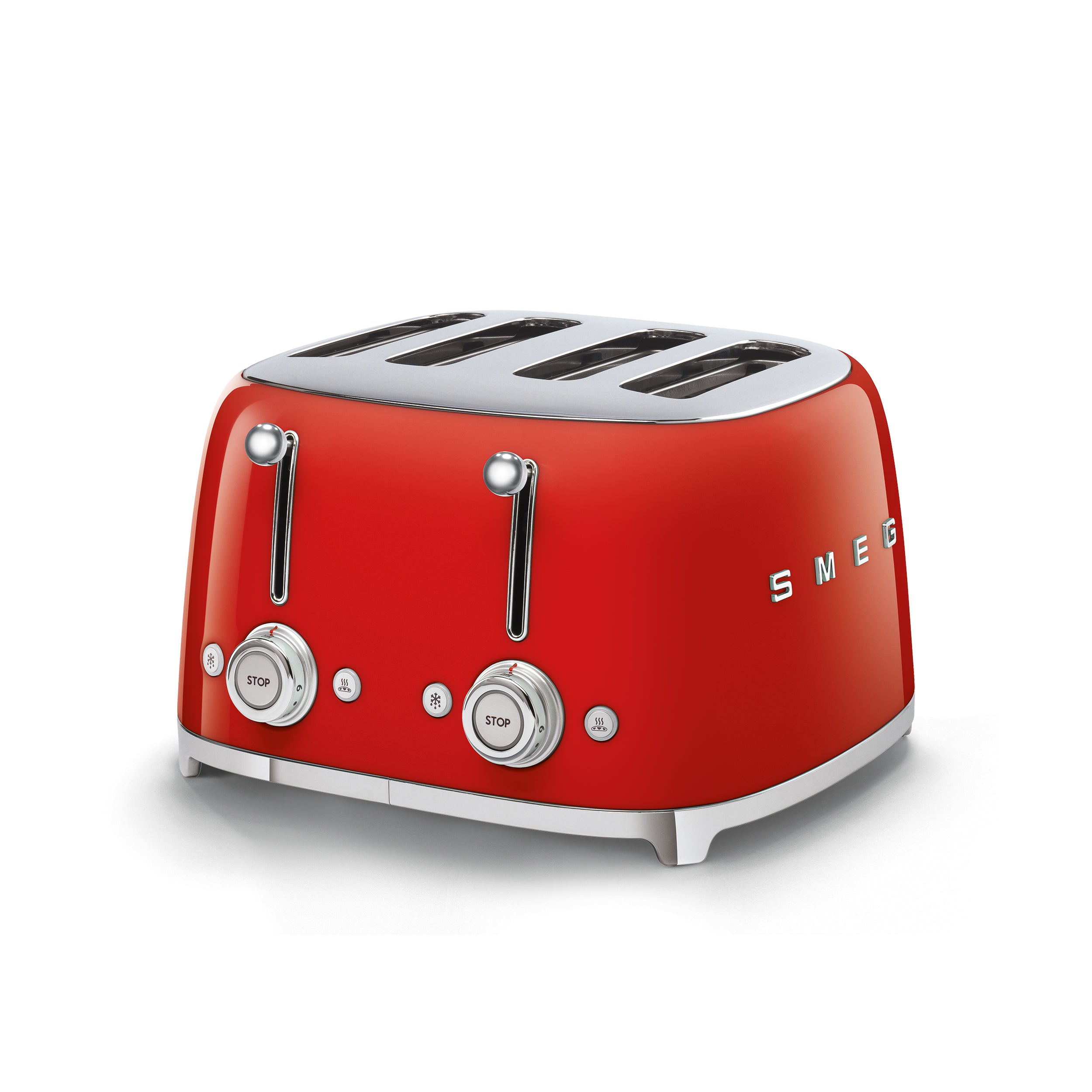 Smeg- 50's Style Retro 4 Slice Square Toaster - The Gas Boys