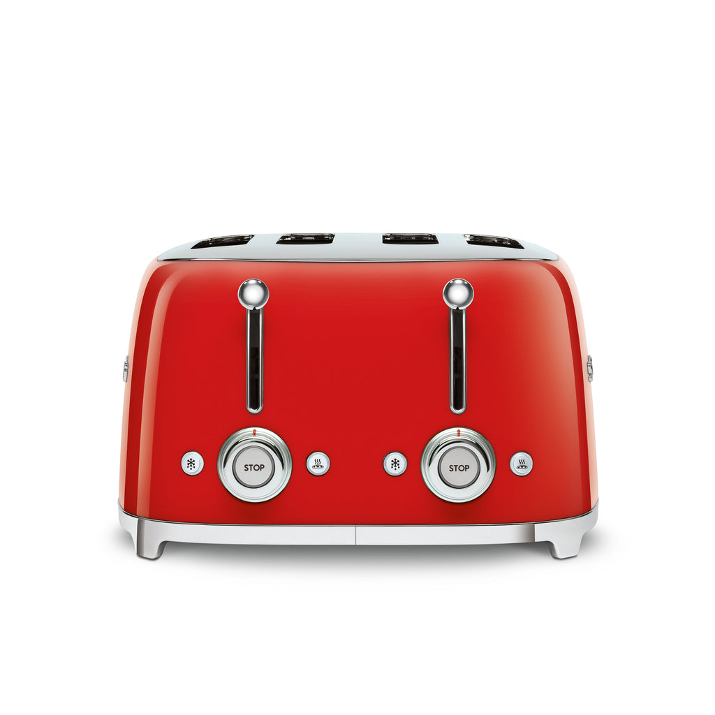 Smeg- 50's Style Retro 4 Slice Square Toaster - The Gas Boys