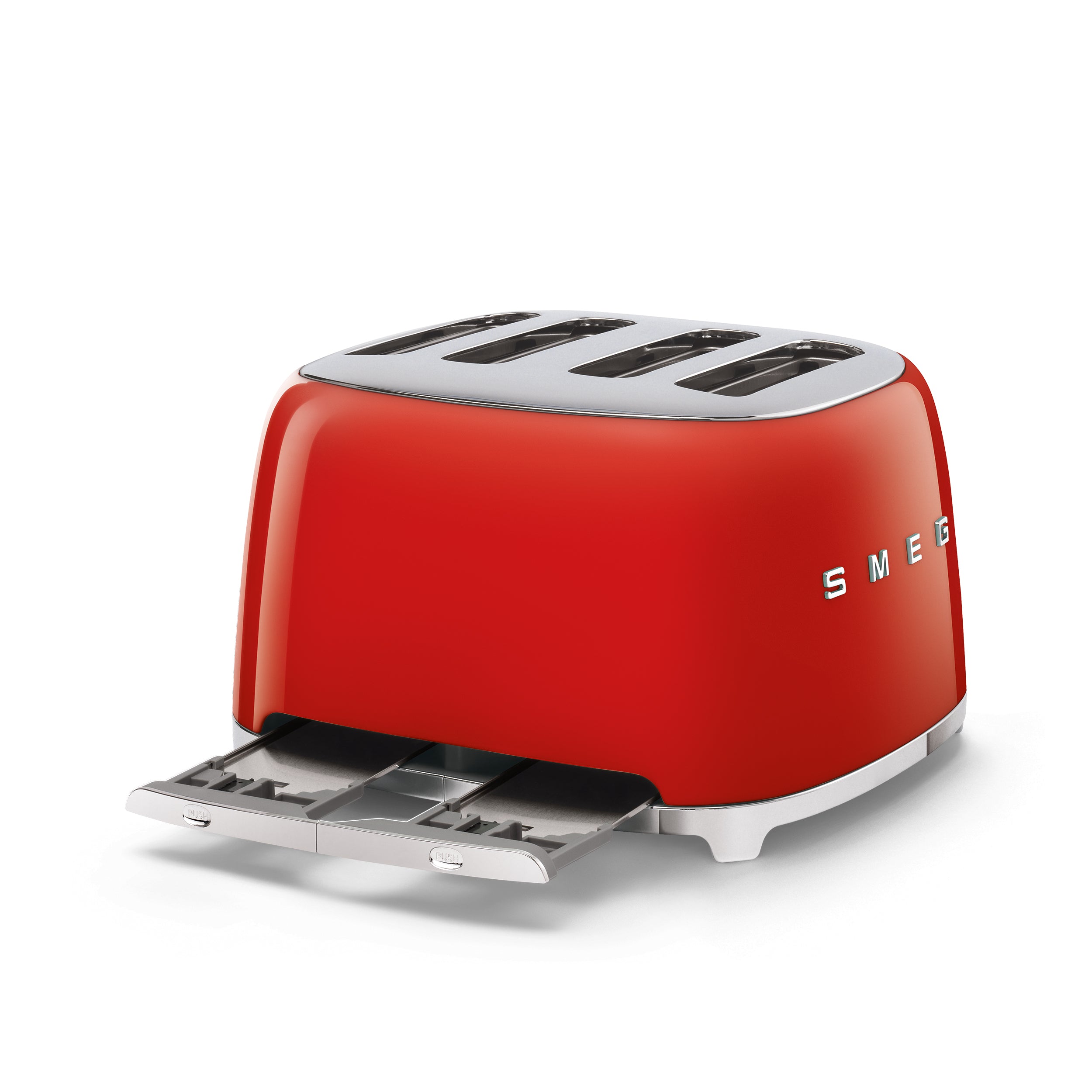 Smeg- 50's Style Retro 4 Slice Square Toaster - The Gas Boys