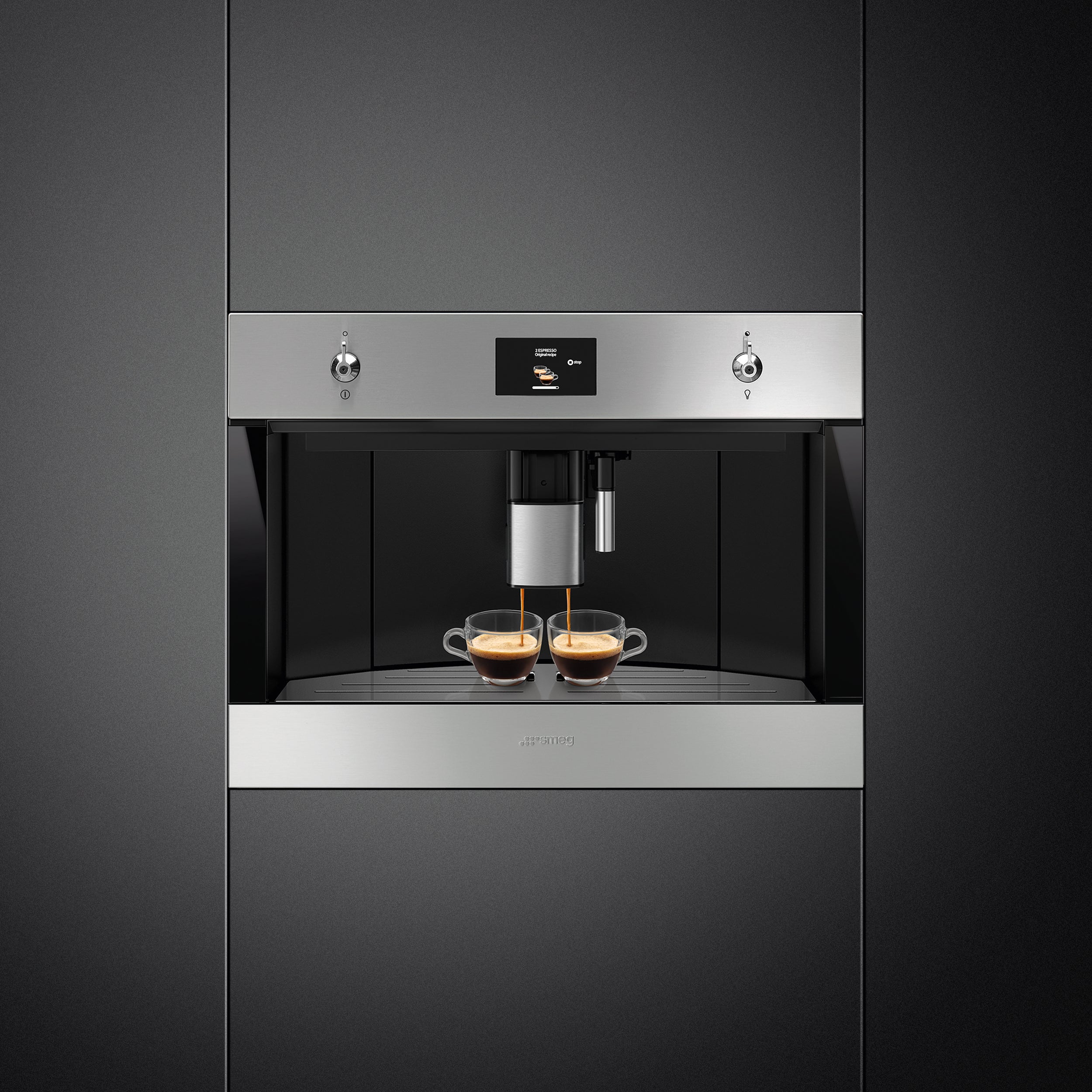 60 x 45cm Classic Compact Coffee Machine - The Gas Boys