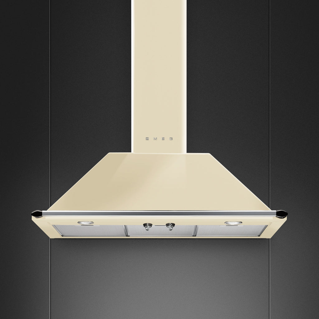 Victoria Wall Mount Extractor in 90 cm, sleek kitchen ventilation from My Store, with modern design and stainless steel finish.