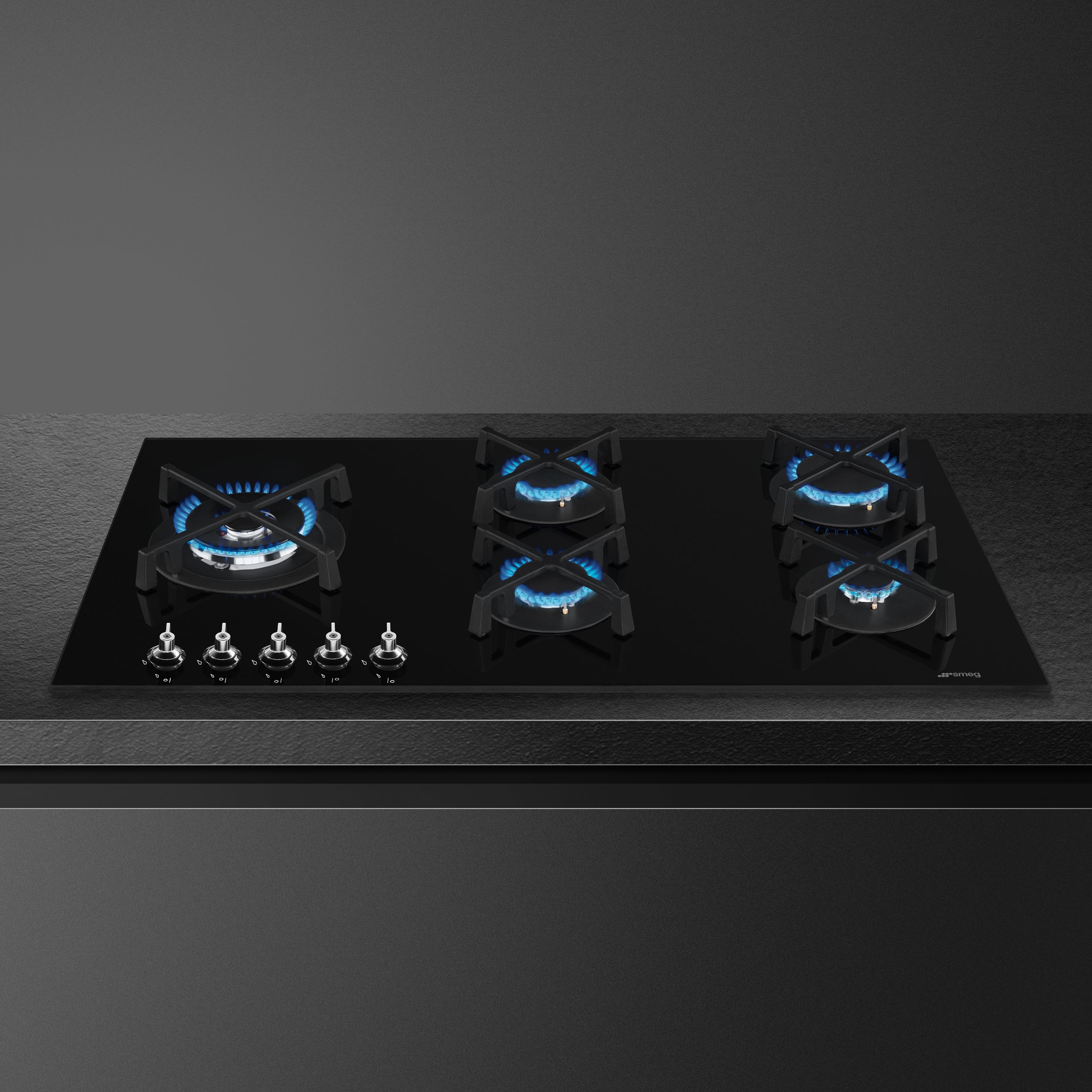 90 cm Classic Gas-on-Glass Hob - The Gas Boys