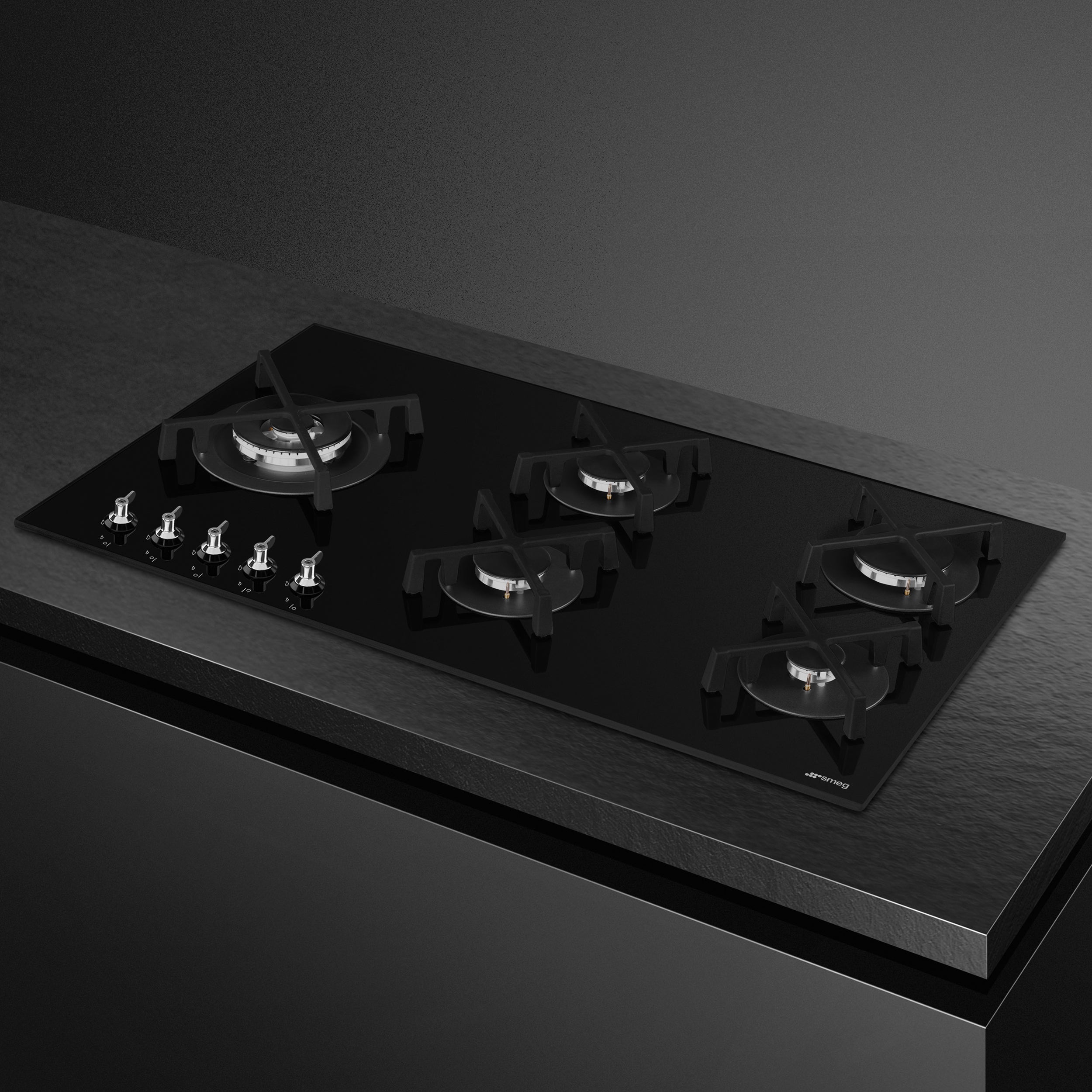 90 cm Classic Gas-on-Glass Hob - The Gas Boys