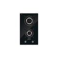 PV332CNSA - 30cm Classic Double Burner Domino Gas-on-Glass Hob - The Gas Boys
