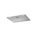 52 cm Smeg integrated extractor fan mounted under kitchen cabinets, with sleek design and control panel visible.